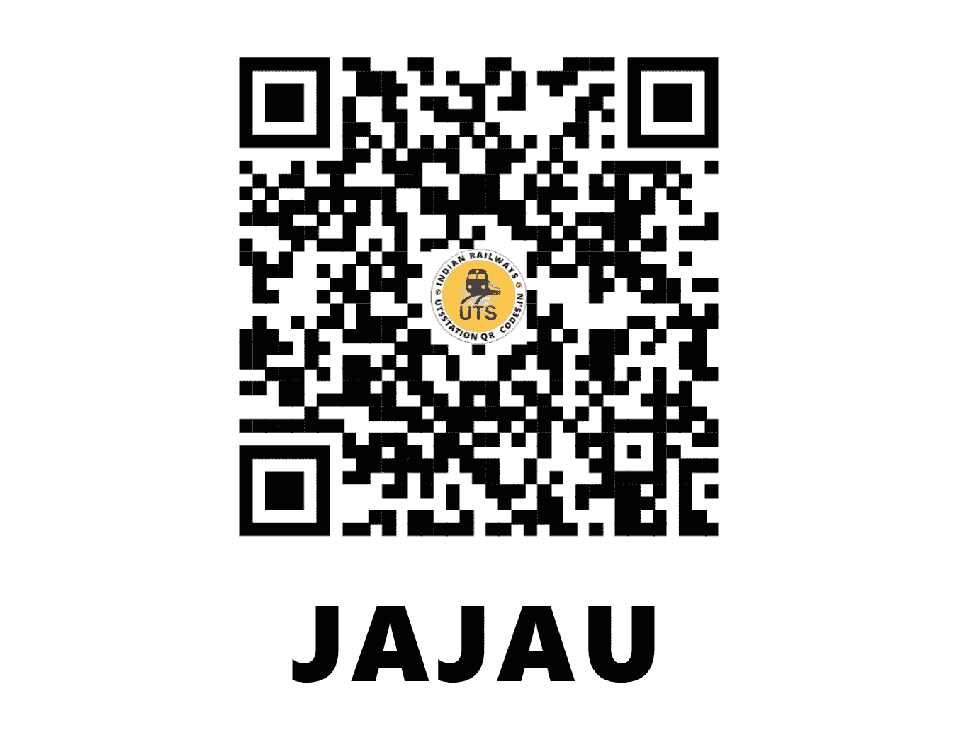 UTS QR Code for JAJAU - JJ - NC (UTTAR PRADESH)